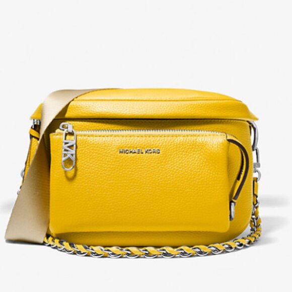 MICHAEL KORS SLATER MEDIUM PEBBLED LEATHER SLING PACK - BRAND NEW WITH TAG - Picture 1 of 6